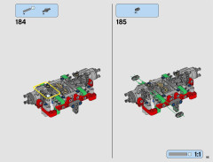 LEGO 42082 instructions page 95 – build guide