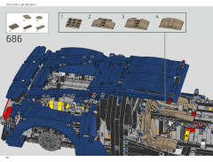 LEGO 42083 instructions page 130 – build guide