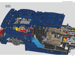 LEGO 42083 instructions page 135 – build guide