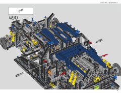 LEGO 42083 instructions page 15 – build guide