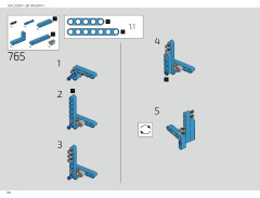 LEGO 42083 instructions page 184 – build guide