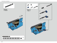 LEGO 42083 instructions page 208 – build guide