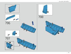 LEGO 42083 instructions page 213 – build guide