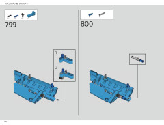 LEGO 42083 instructions page 214 – build guide