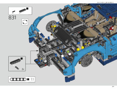 LEGO 42083 instructions page 237 – build guide