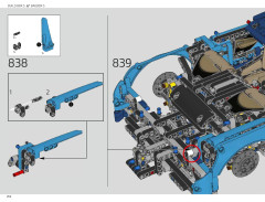 LEGO 42083 instructions page 242 – build guide