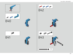 LEGO 42083 instructions page 243 – build guide