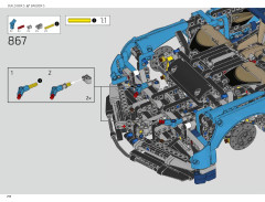LEGO 42083 instructions page 256 – build guide