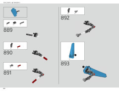 LEGO 42083 instructions page 268 – build guide
