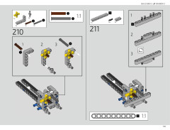LEGO 42083 instructions page 145 – build guide