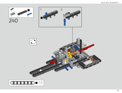 LEGO 42083 instructions page 159 – build guide
