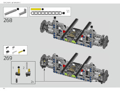 LEGO 42083 instructions page 172 – build guide