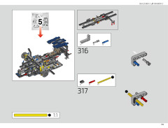 LEGO 42083 instructions page 199 – build guide