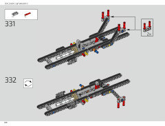 LEGO 42083 instructions page 208 – build guide