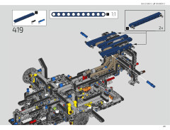 LEGO 42083 instructions page 261 – build guide