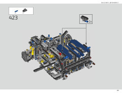 LEGO 42083 instructions page 265 – build guide