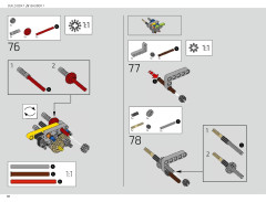 LEGO 42083 instructions page 68 – build guide