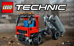 LEGO 42084 instructions page 1 – build guide