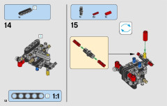 LEGO 42084 instructions page 12 – build guide