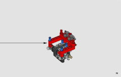 LEGO 42084 instructions page 15 – build guide