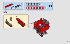 LEGO 42084 instructions page 17 – build guide