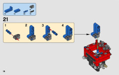 LEGO 42084 instructions page 18 – build guide