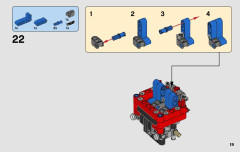 LEGO 42084 instructions page 19 – build guide