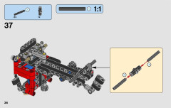 LEGO 42084 instructions page 36 – build guide