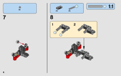 LEGO 42084 instructions page 6 – build guide