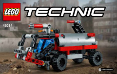 LEGO 42084 instructions page 1 – build guide