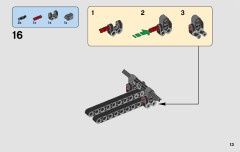 LEGO 42084 instructions page 13 – build guide
