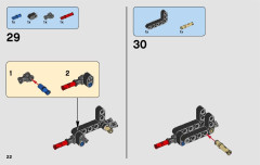 LEGO 42084 instructions page 22 – build guide
