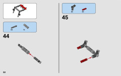 LEGO 42084 instructions page 32 – build guide