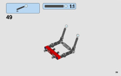 LEGO 42084 instructions page 35 – build guide