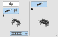 LEGO 42084 instructions page 5 – build guide