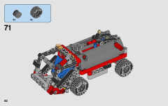 LEGO 42084 instructions page 52 – build guide