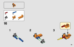 LEGO 42088 instructions page 15 – build guide
