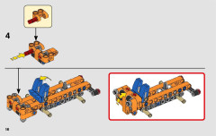LEGO 42088 instructions page 16 – build guide