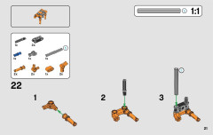 LEGO 42088 instructions page 21 – build guide