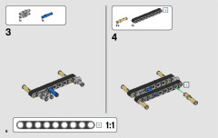 LEGO 42088 instructions page 6 – build guide