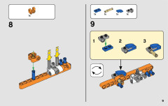 LEGO 42088 instructions page 9 – build guide