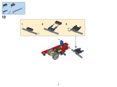 LEGO 42089 instructions page 9 – build guide