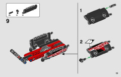 LEGO 42089 instructions page 13 – build guide
