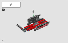 LEGO 42089 instructions page 14 – build guide