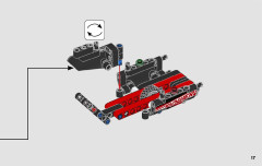 LEGO 42089 instructions page 17 – build guide