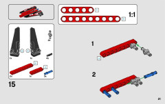 LEGO 42089 instructions page 21 – build guide
