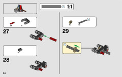 LEGO 42089 instructions page 34 – build guide