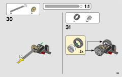 LEGO 42089 instructions page 35 – build guide