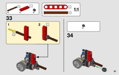 LEGO 42089 instructions page 37 – build guide