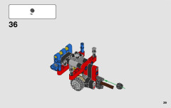 LEGO 42089 instructions page 39 – build guide